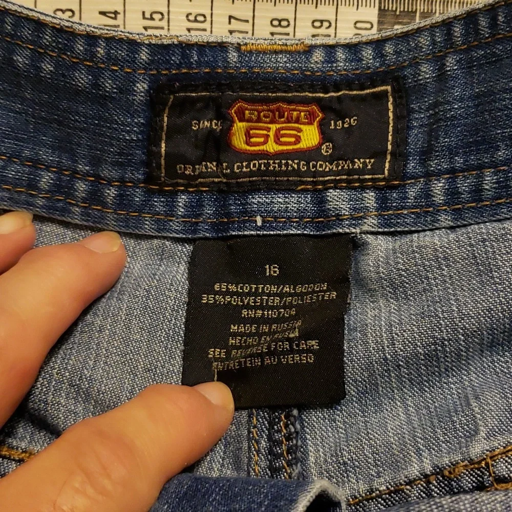 Route 66 size 16 denim shorts - Picture 3 of 5